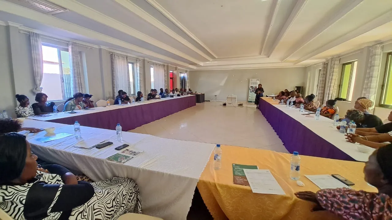 AGMARK trainer Gertrude Mbura leading the Nakonde CBTA training