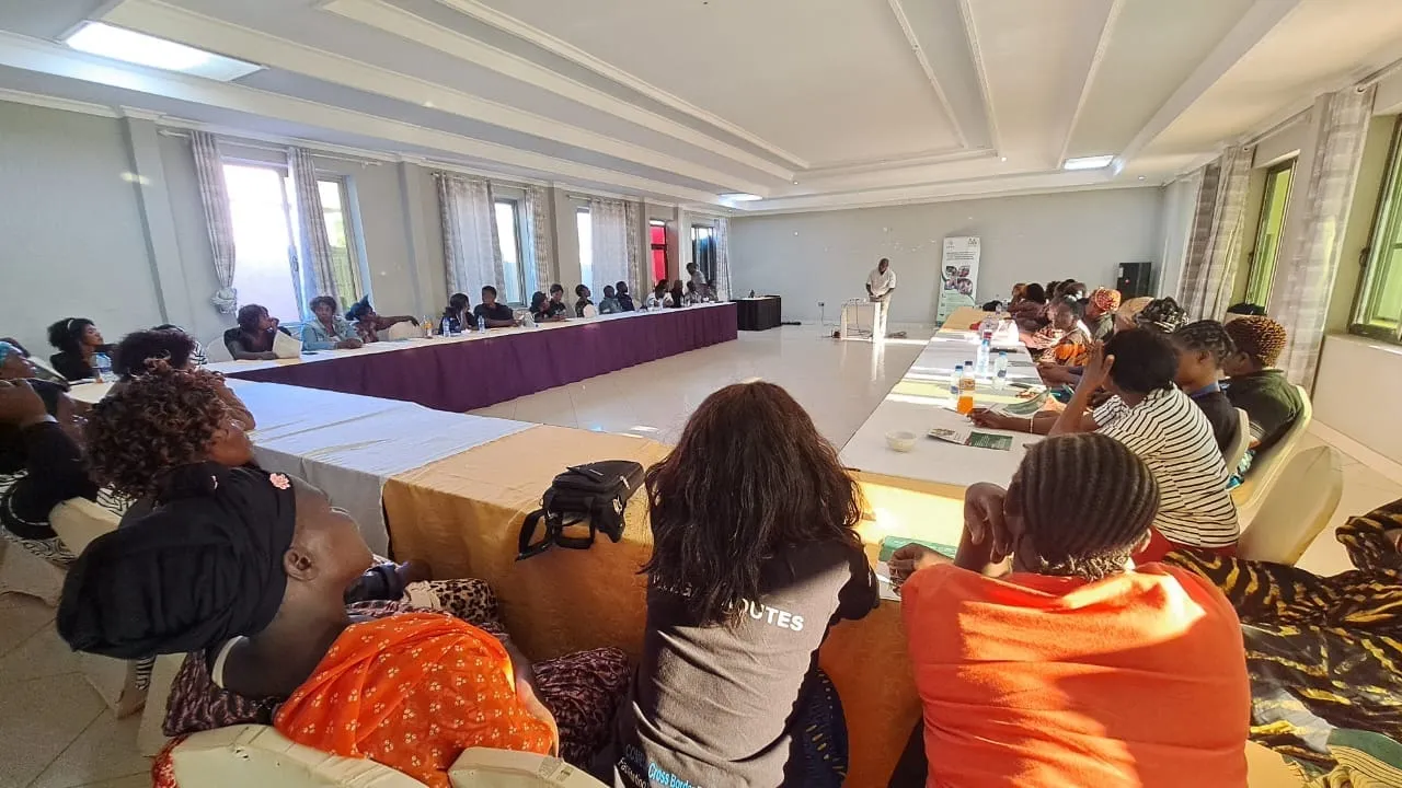 Women traders at the Nakonde CBTA training