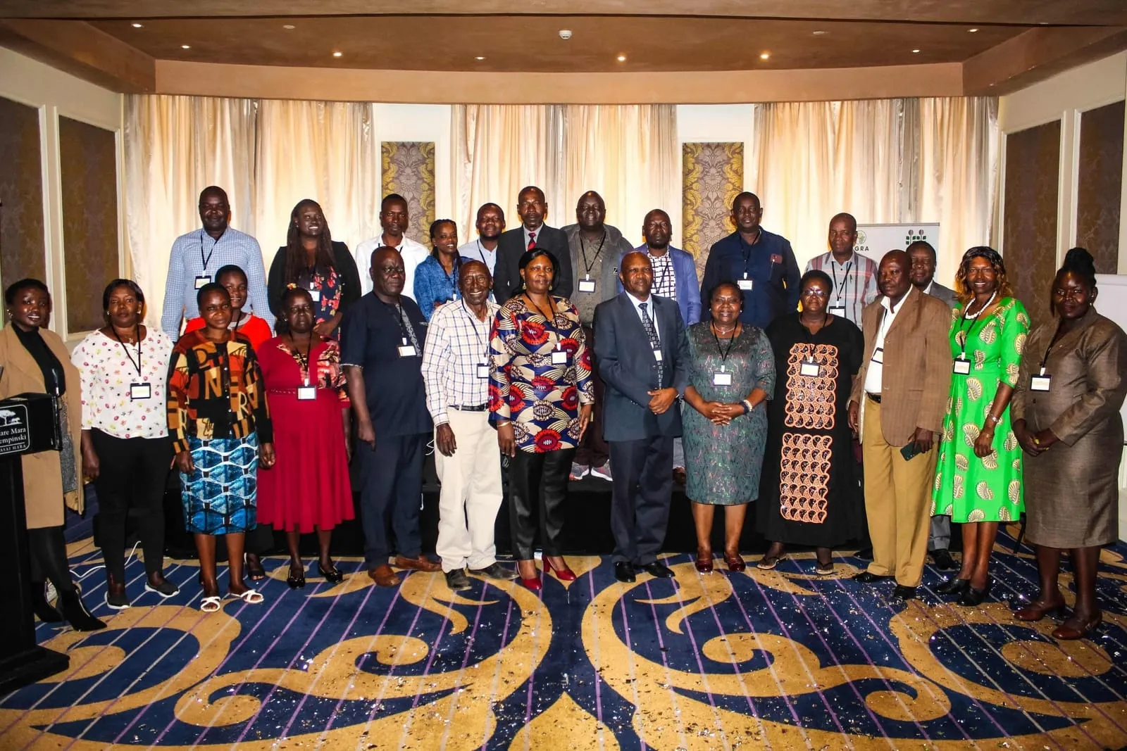 Group photo of the participants who attended the launch