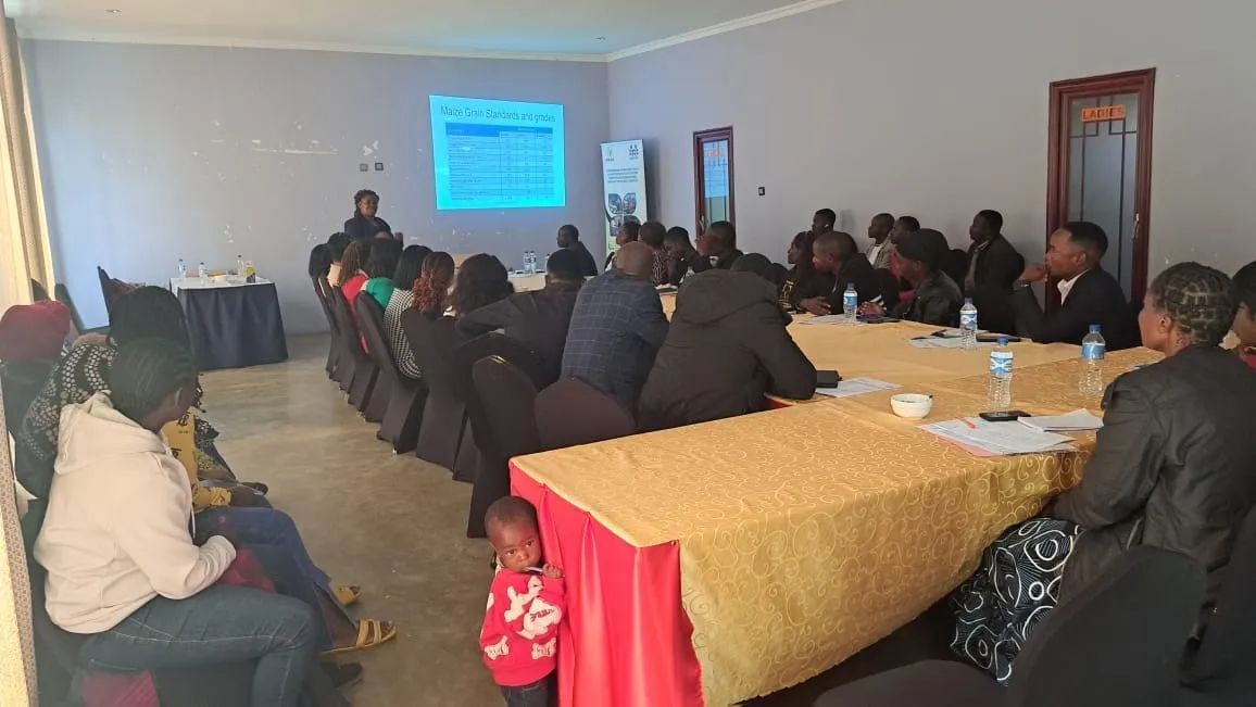 AGMARK trainer, Gertrude Mbura, leading Nakonde CBTA training | AGMARK Nakonde Training