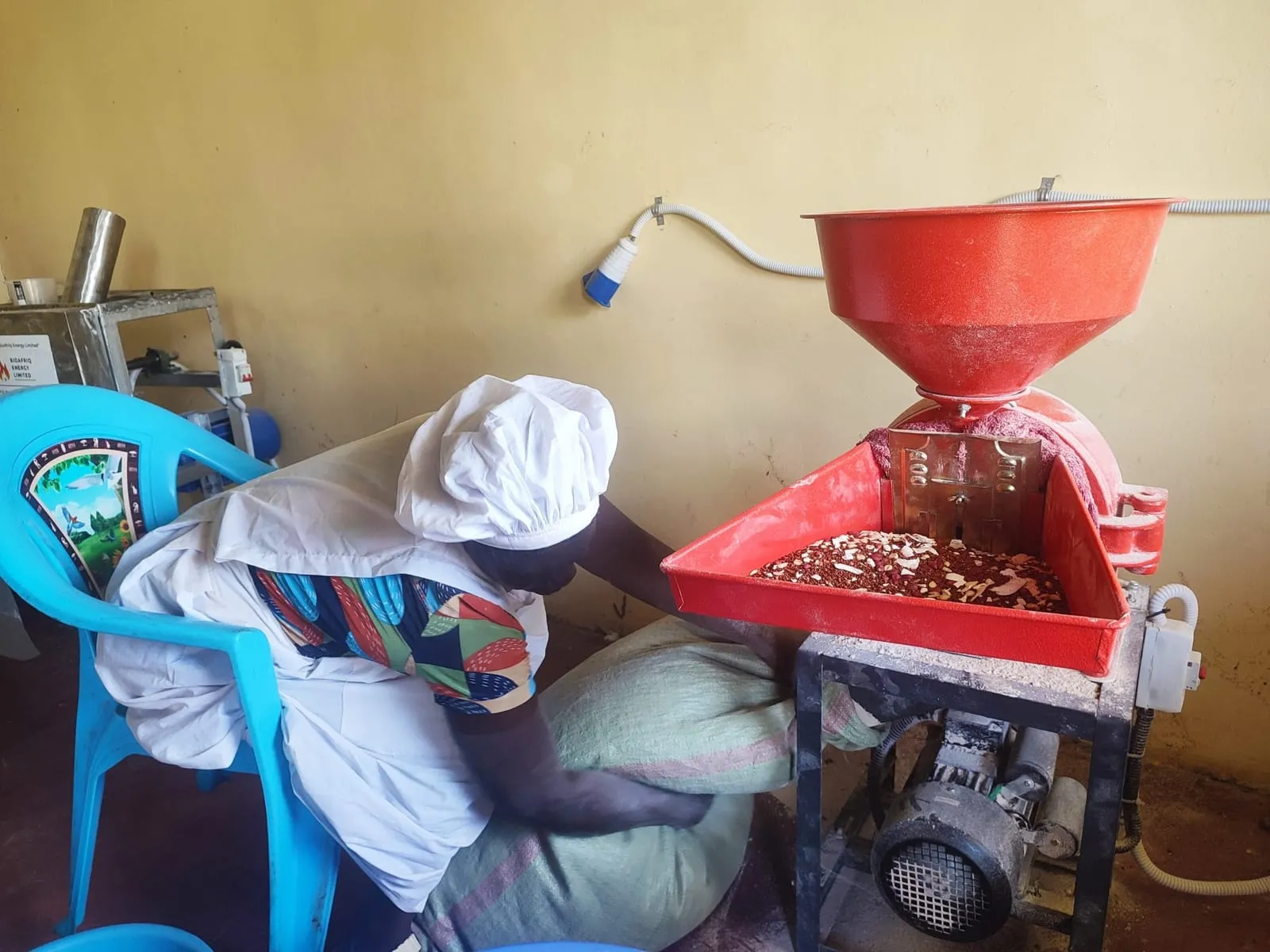 Grain Milling Machine in Active Use | Busia Women Cross-Border Traders SACCO